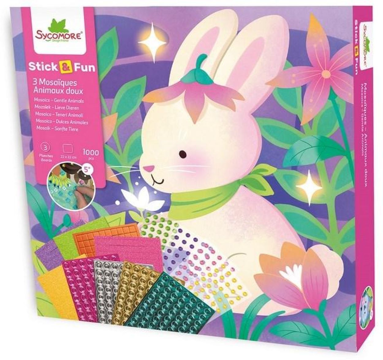 Sycomore Mozaïeken Lieve Dieren (SYCRE7078) - SPADT - speelgoed met advies