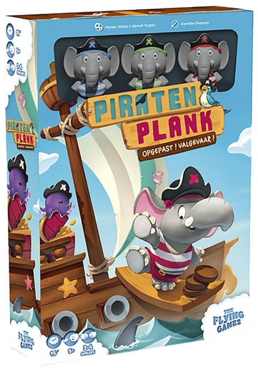 The Flying Games Piratenplank (BLACK012) - SPADT - speelgoed met advies