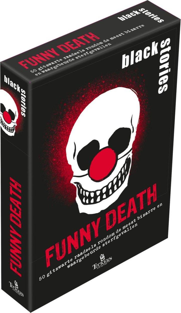 Tucker's Fun Factory Black Stories 'Funny Death' (TFF-481910) - SPADT - speelgoed met advies
