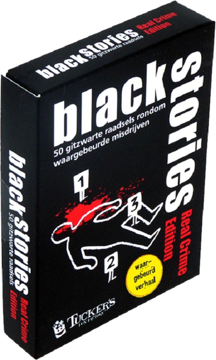 Tucker's Fun Factory Black Stories 'Real Crime' (TFF-481927) - SPADT - speelgoed met advies