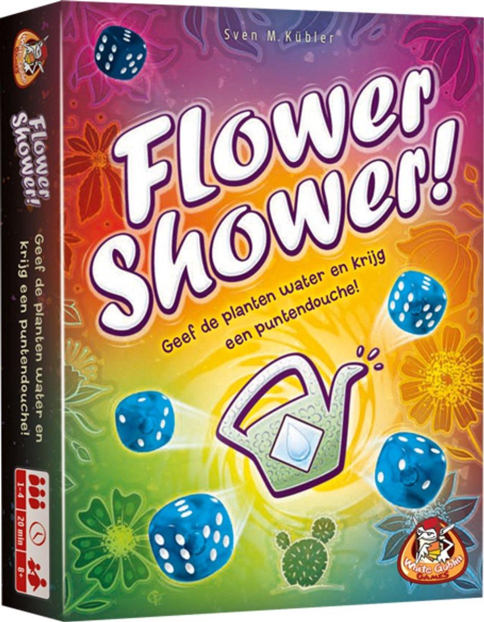 White Goblin Flower Shower (WGG2610) - SPADT - speelgoed met advies