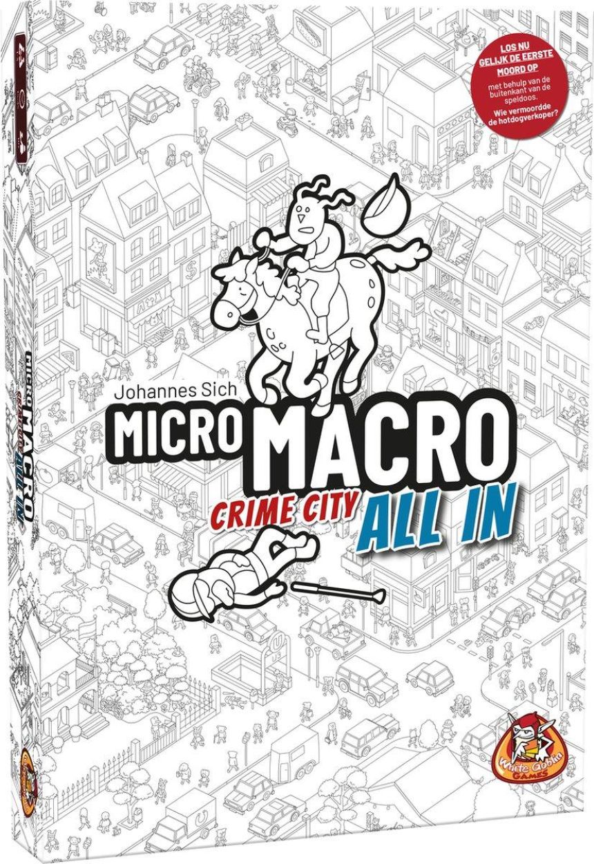 White Goblin MicroMacro Crime City All In (WGG2329) - SPADT - speelgoed met advies