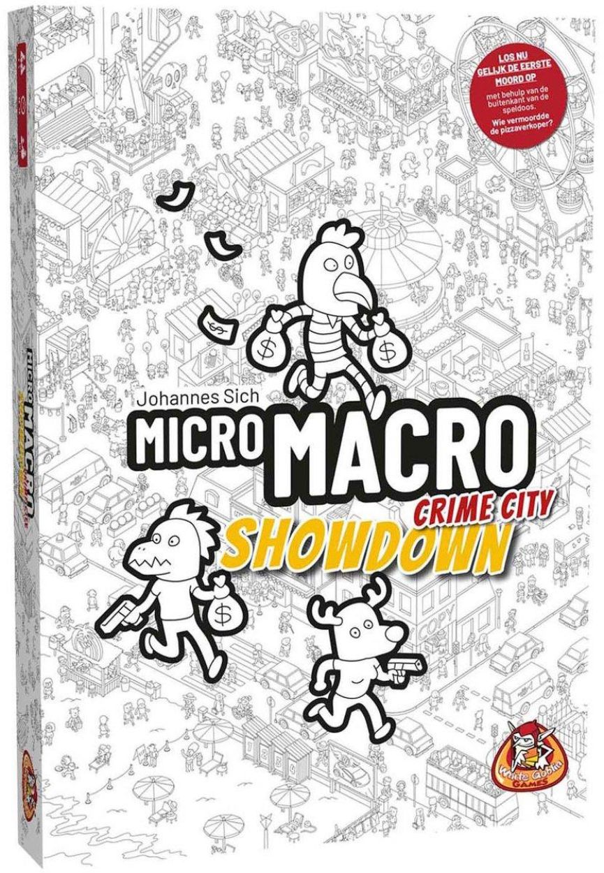 White Goblin MicroMacro Crime City Showdown (WGG2401) - SPADT - speelgoed met advies
