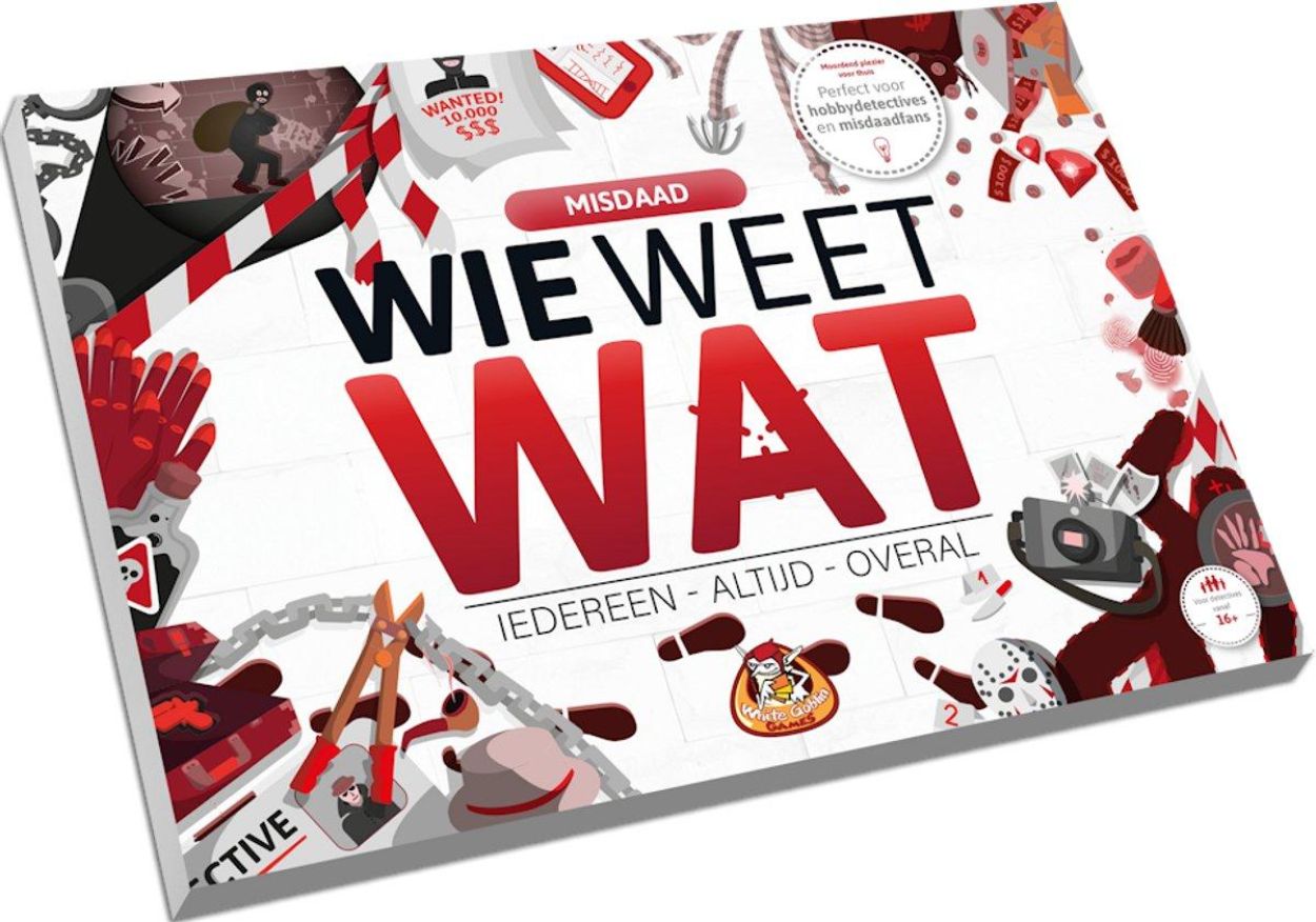 White Goblin Wie weet wat Misdaad (WGG2573) - SPADT - speelgoed met advies