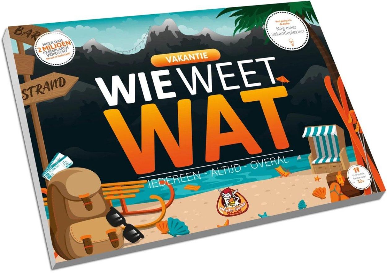 White Goblin Wie weet wat Vakantie (WGG2549) - SPADT - speelgoed met advies