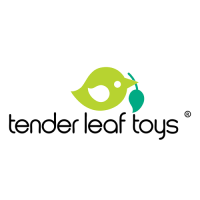 Logo van Tender Leaf Toys houten speelgoed