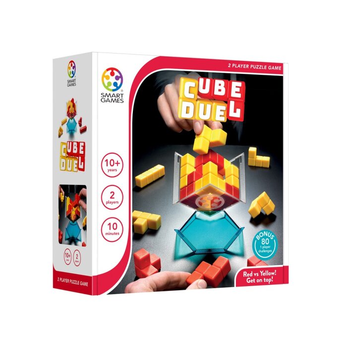 Cube Duel, uitdagend denkspel voor 1 of 2 spelers van Smartgames