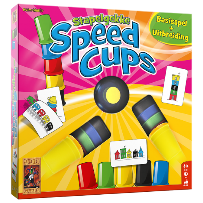 Stapelgekke Speed Cups, actiespel